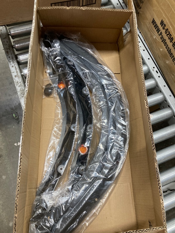 Photo 1 of 10L0L Golf Cart Front Rear Fender Flares for Club Car DS 1993-up with Factory Body Kit (Not Fit Modified Body), 4 PCS High Impact Golf Cart Wheel Flares