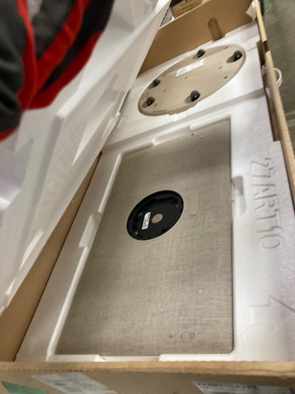 Photo 3 of LG 27-Inch Class StanbyMe 1080p-Portable Touch-Screen-Monitor 27ART10AKPL, Built-in Battery, Full Swivel Rotation, 60Hz Refresh Rate, Calming Beige