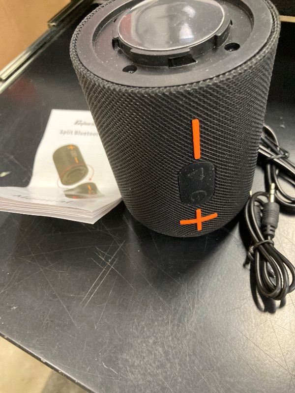 Photo 1 of ***MISSING PIECES -SELLING AS PARTS ONLY*** CYBORIS 2 in 1 Portable Splittable Bluetooth Speaker, Waterproof Split Wireless Speaker Bluetooth V5.3 with 20W Loud Stereo Sound, 24H Playtime, True Wireless Pairing for Home, Outdoor or Travel