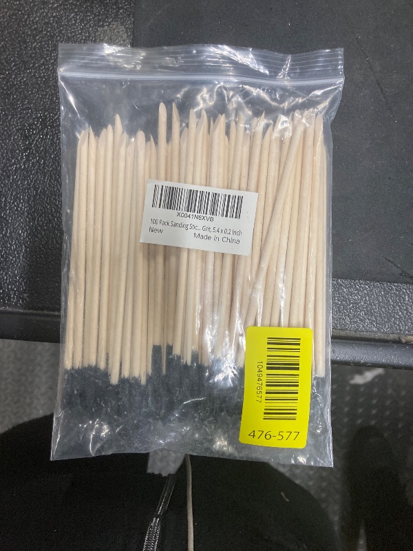 Photo 1 of 100 Pack Sanding Sticks, Matchsticks Sanding Sticks for Plastic Models, Fine Detailing Sanding Tools for Tight Spaces Wood, 280 Grit, 5.4 x 0.2 Inch1049476578
X0041N8XVB
