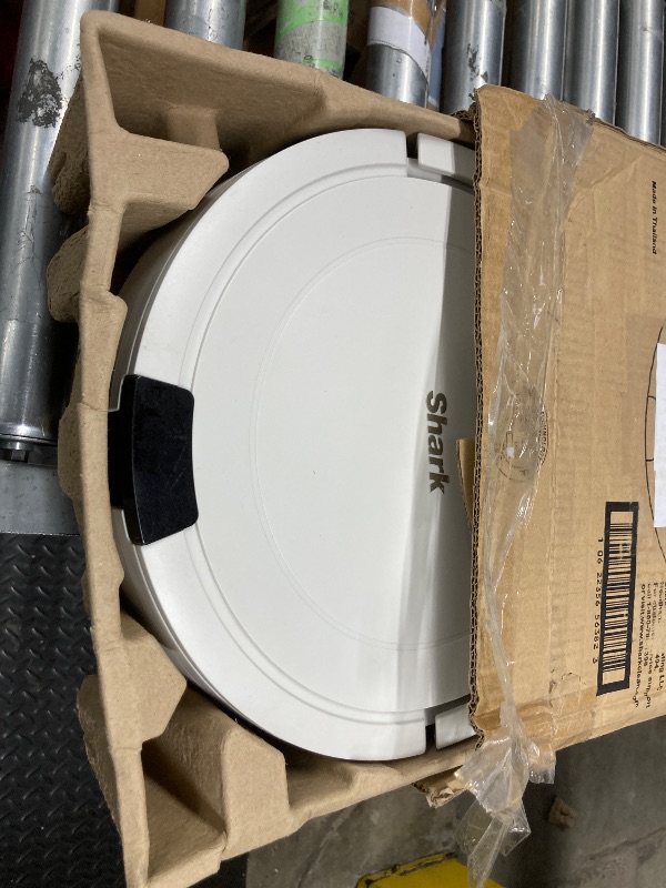 Photo 1 of **PARTS ONLY***Shark AV752 ION Robot Vacuum, Tri-Brush System, Wifi Connected, 120 Min Runtime, Works with Alexa, Multi Surface Cleaning, White