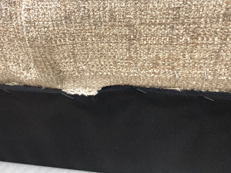 View 7 of *** HEADBOARD ONLY -SELLING AS IS*** 
Liberty Furniture king uph sleigh headboard item # 520-Br22HU  ***(BOX RIPPED/TORN)