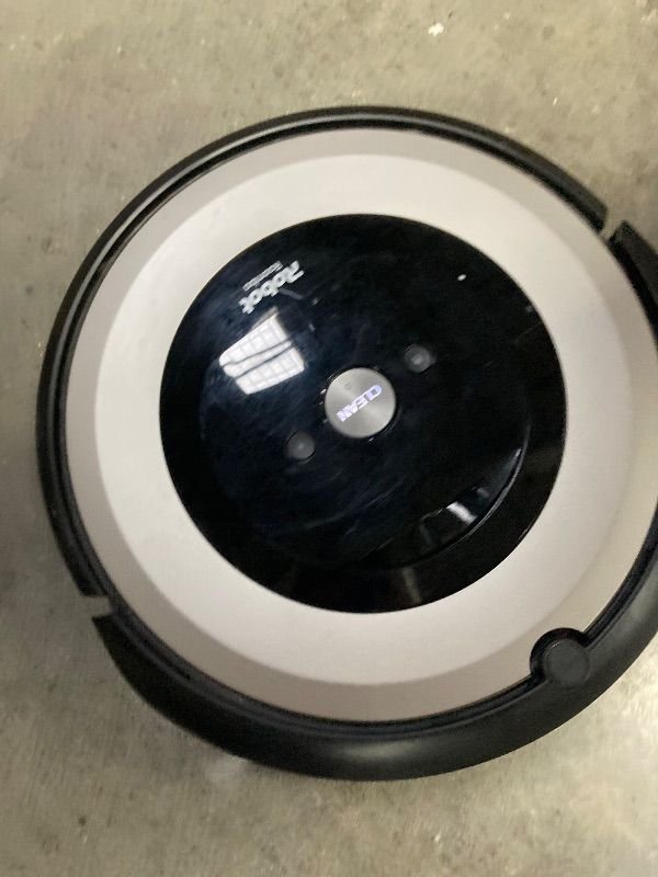View 6 of **CHARGER AND UNIT ONLY/NOT IN ORIGINAL BOX***iRobot Roomba E6 (6199) Robot Vacuum - Wi-Fi Connected, Compatible with Alexa, Ideal for Pet Hair, Carpets, Hard, Self-Charging Robotic Vacuum, Sand Dust