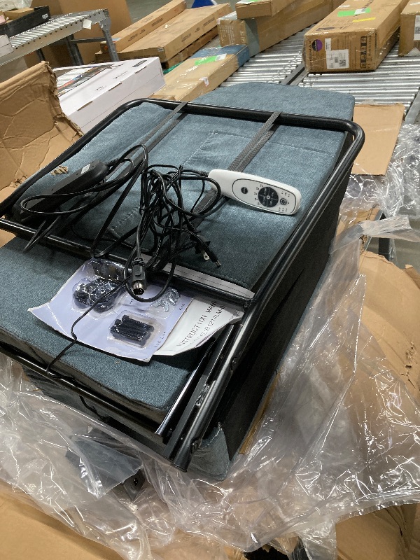 View 1 of ***THIS IS ONLY A PART OF THE ITEM*THERE ARE BOXES MISSING*** JONPONY Power Lift Recliner Chair Recliners for Elderly with Heat and Massage Recliner Chair for Living Room with Infinite Position and Side Pocket,USB Charge Port,Blue***THIS IS ONLY A PART OF