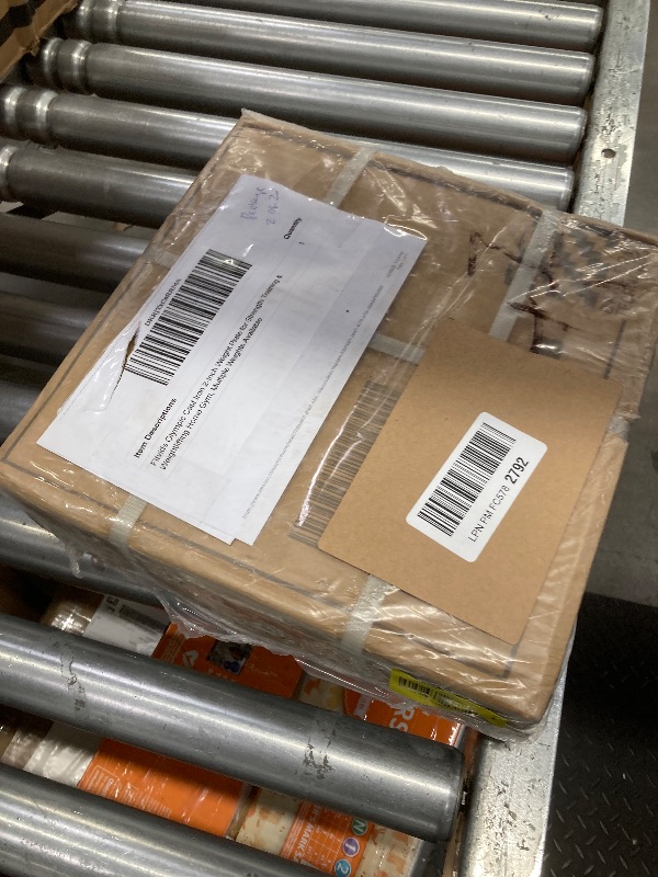 Photo 1 of **MISSING BOXES/CONTAINS ONLY 2-25LB WEIGHTS/NO BAR****Fitvids Olympic 2-Inch Cast Iron Barbell Set, Including 255 Pounds Weight Plates Set with 7FT Olympic Bar (300 Pounds Total), Multiple Packages