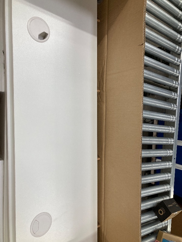 Photo 1 of **MISSING SOME HARDWARE***edx Electric Standing Desk, Height Adjustable Desk, 40 x 24 Inches Ergonomic Stand up Desk with Memory Preset and T-Shaped Metal Bracket for Home Office