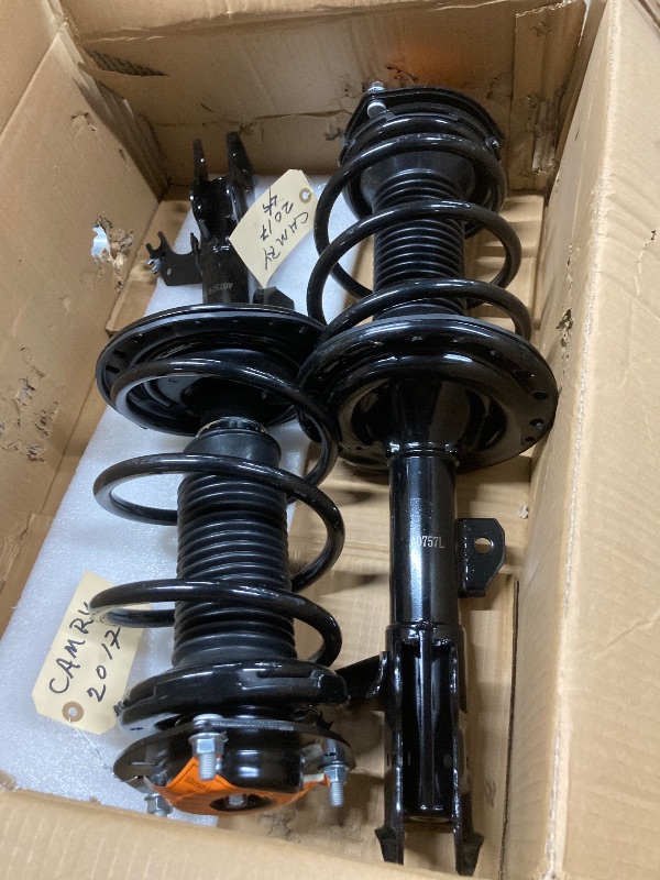 Photo 1 of 1333375L 1333375R Complete Front Struts Coil Spring Assembly Compatible for 2012-2017 Toyota Camry SE Front Pair Set Replacement Shock Absorbers