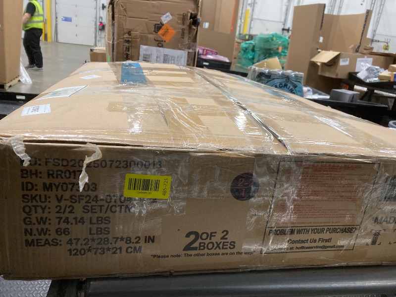 Photo 1 of ***THIS IS PART OF THE SOFA**ONLY 1 BOX OF 2 BOXES IS INCLUDED***Shintenchi modular sofas for living room, light gray color.***THIS IS PART OF THE SOFA**ONLY 1 BOX OF 2 BOXES IS INCLUDED***