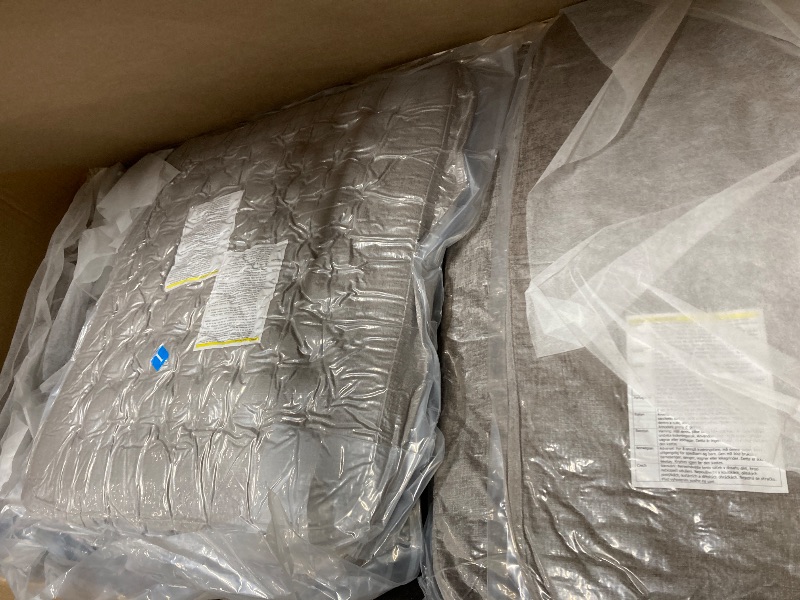 Photo 1 of ***THIS IS PART OF THE SOFA**ONLY 1 BOX OF 2 BOXES IS INCLUDED***Shintenchi modular sofas for living room, light gray color.***THIS IS PART OF THE SOFA**ONLY 1 BOX OF 2 BOXES IS INCLUDED***