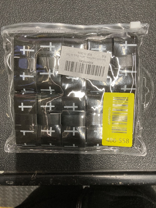 Photo 1 of 10pcs Tacky Faith Cross Pickleball Overgrip, Religious Anti Slip Pickleball Tape Moisture-Wicking Grip Tape, Standard & Skinny Handles (Black, One Size)