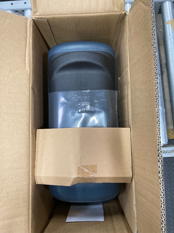 Photo 1 of ***HANDLE IS MISSING***Amazon Delivery Van Ride On Toy for Kids, Blue Toddler Ride on Toy for Ages 2+, Amazon Exclusive   Recommended for ages 2+, maximum weight capacity 50 lbs. Product dimensions: 17.5” Long x 7.45” Wide x 13.35” Tall.***HANDLE IS MISSI