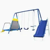 Photo 1 of Sportspower Almansor Metal Swing Set with Anchor Kit