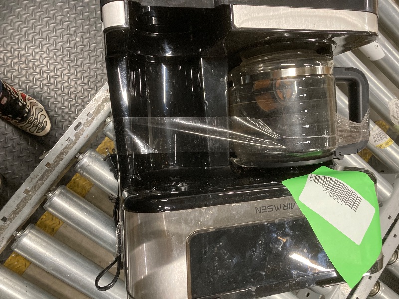 Photo 1 of **NEEDS CLEANING/NO BOX**AIRMSEN 12-Cup Drip Coffee Maker with K Cup Combo, Programmable Coffee Machine with 1-4 Cup Setting, Single Serve or Coffee Pot, Auto Shut-off, Spill-Free Spout