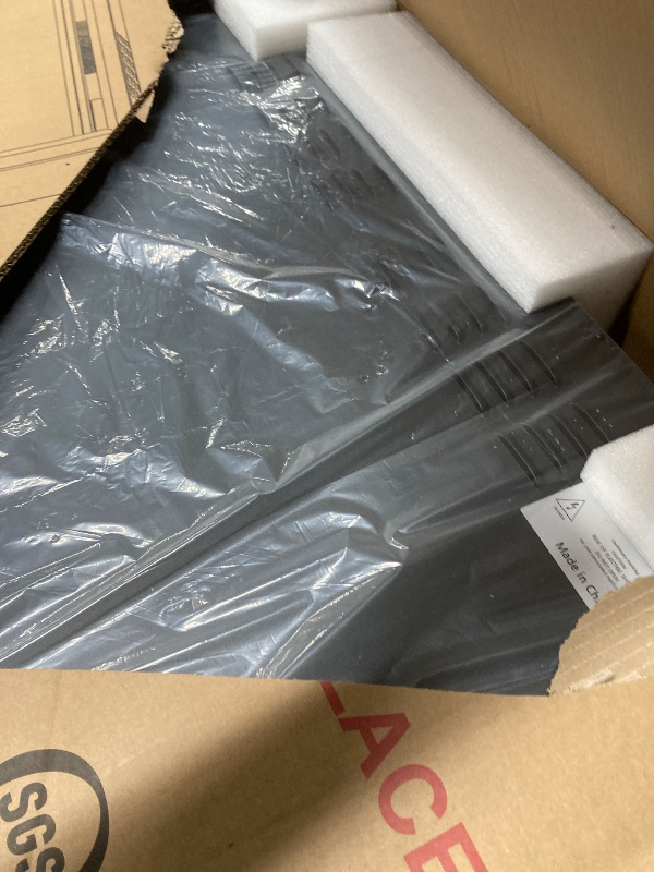 Photo 3 of Valuxhome Electric Fireplace, 36 Inches Fireplace Insert with Overheating Protection, Fire Crackling Sound, Remote Control, 750/1500W, Black