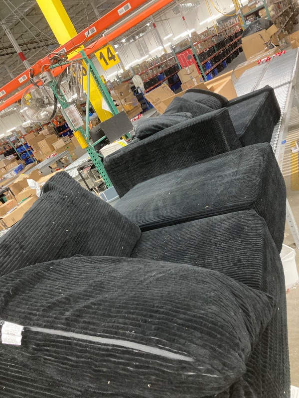 Photo 1 of ***SUPPORT STRUCTURE IS BROKEN***Modular Sectional Sofa Cloud Sectional Couch, 106" Comfy L Shaped Couches for Living Room,Oversized Sofa Sleeper with Deep Seat, No Assembly Required***SUPPORT STRUCTURE IS BROKEN***