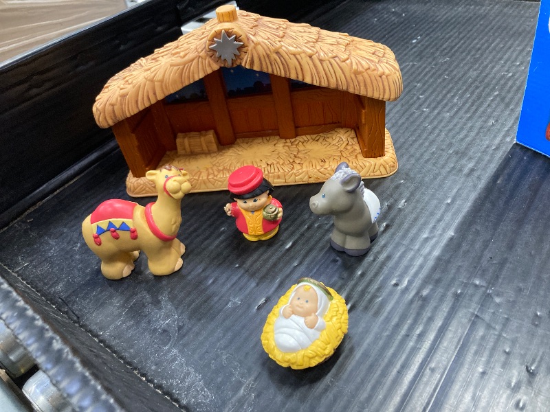 Photo 1 of ***THE PIECES IN PICTURE ARE THE ONLY PIECES INCLUDED***Fisher-Price Little People Toddler Toy Nativity Set with Music Lights & 18 Pieces for Christmas Pretend Play Kids Ages 1+ Years?***THE PIECES IN PICTURE ARE THE ONLY PIECES INCLUDED**