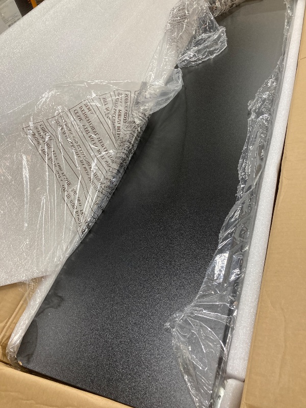 Photo 1 of *Chipped edges for desk top pieces* edx Electric Standing Desk, Height Adjustable Desk, 55 x 24 Inches Ergonomic Stand up Desk with Memory Preset and T-Shaped Metal Bracket for Home Office
