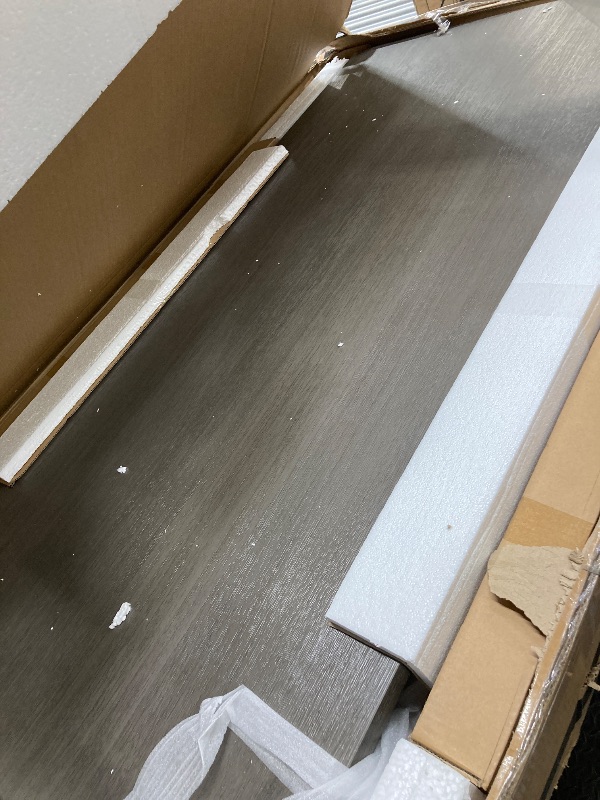 Photo 1 of *HEAVY* Signature Design by Ashley Caitbrook Rustic Counter Height Dining Table with Storage, Dark Gray