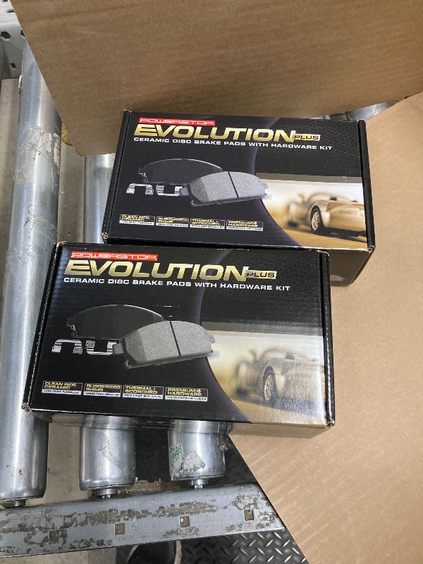 Photo 3 of *HEAVY* Power Stop SC8970 Front and Rear Brake Kit With Semi-Coated Brake Rotors and Ceramic Brake Pads & Hardware For Lincoln MKT 2010 [Application Specific]