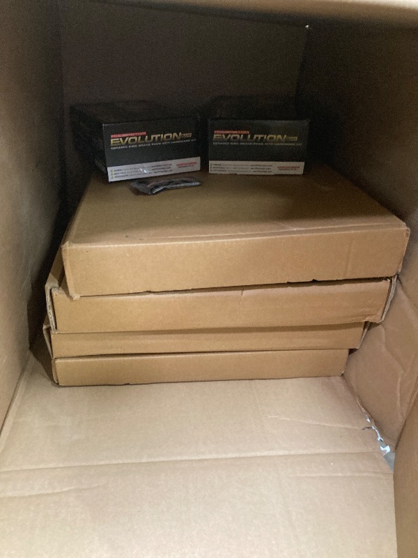 Photo 5 of *HEAVY* Power Stop SC8970 Front and Rear Brake Kit With Semi-Coated Brake Rotors and Ceramic Brake Pads & Hardware For Lincoln MKT 2010 [Application Specific]