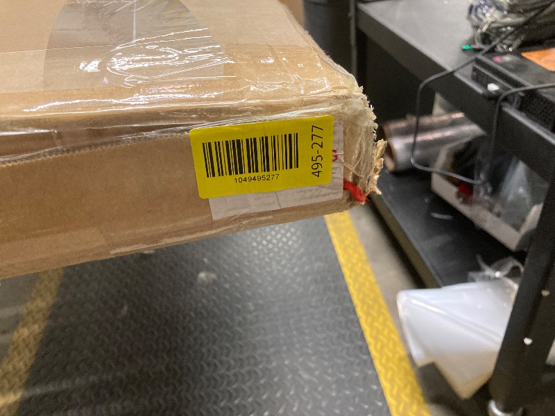 Photo 1 of *HEAVY* *Dimensions Unknown* Full Length Black Frame Mirror