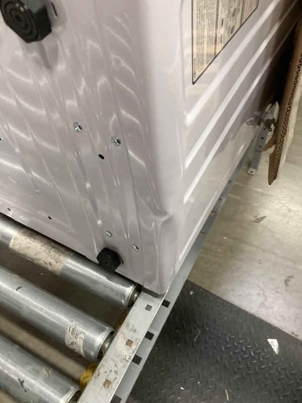 Photo 1 of *Dent on bottom/Button may have an issue* Simzlife 1.8 Cu. ft. Portable Dryer with Filtration Systems Small Electric Dryer Machine, 19.7 in W, 27 in H