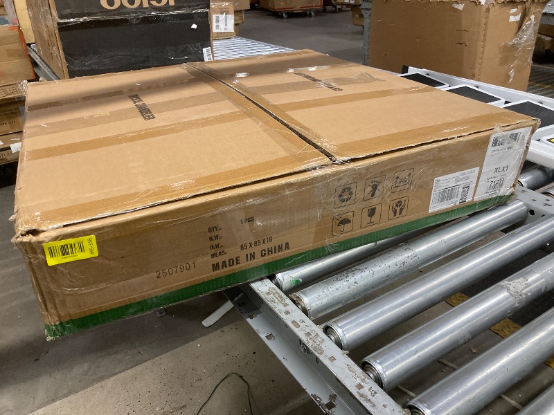 Photo 1 of *FRAGILE/HEAVY* 7PM Crystal Chandelier, Modern Large Spiral Raindrop Chandeliers, Flush Mount Pendant Light Fixture, Big Chandelier for High Ceiling, Entryway, Staircase, Foyer, Entrance D31.5 X H94.5