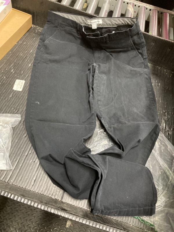 Photo 1 of Amazon Essentials Men's Pants, Dark Blue, Size 34W 34L