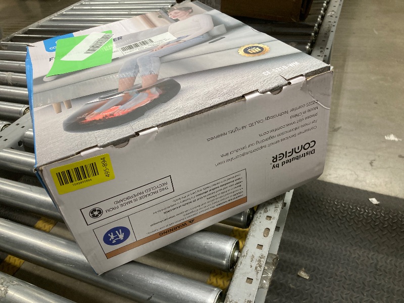 Photo 1 of *Unsure is remote is missing* Foot Massager with Heat, Comfier Shiatsu Foot Massage Machine with Remote for Relax up to Size 13, Black, Father's Day Gifts
