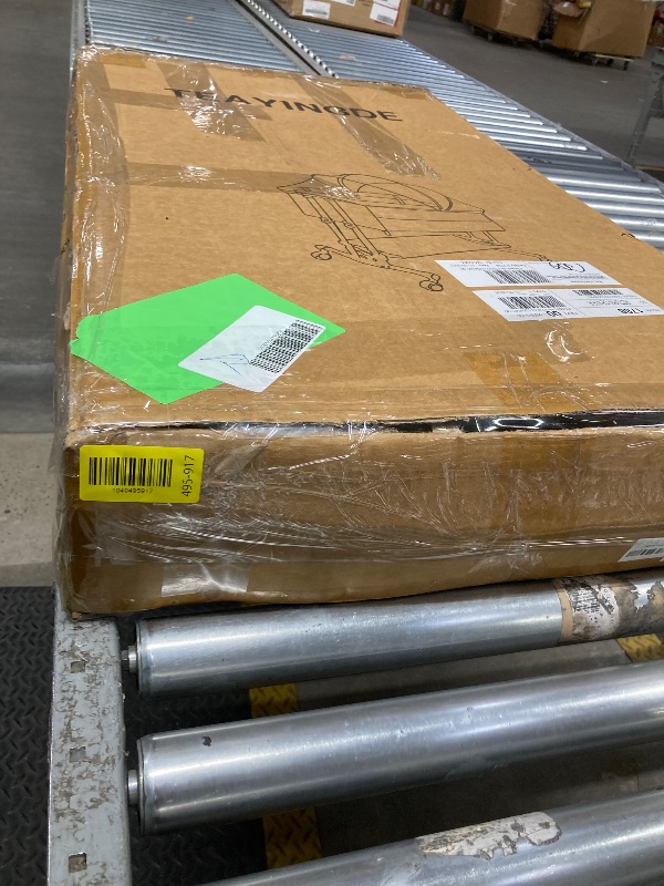 Photo 1 of *Wheels have small cuts/scratches from use* Babyeap Baby Bassinet Bedside Sleeper Bassinet for 0–5 Months Infants, Unisex, Light Grey
