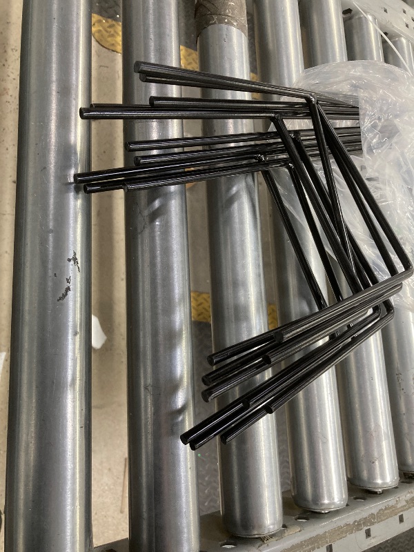 View 4 of *Used/Small scratches on the poles* 35 in. Steel Shepherd Hooks (10 Pack)