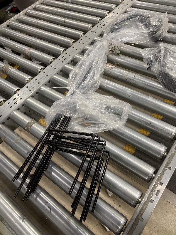 View 2 of *Used/Small scratches on the poles* 35 in. Steel Shepherd Hooks (10 Pack)