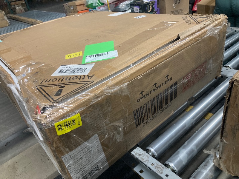 Photo 1 of *HEAVY* Ktaxon Large Makeup Vanity with 7 Drawers, Flutted Vanity Table Set with Lighted Mirror, Get Ready with Me, White