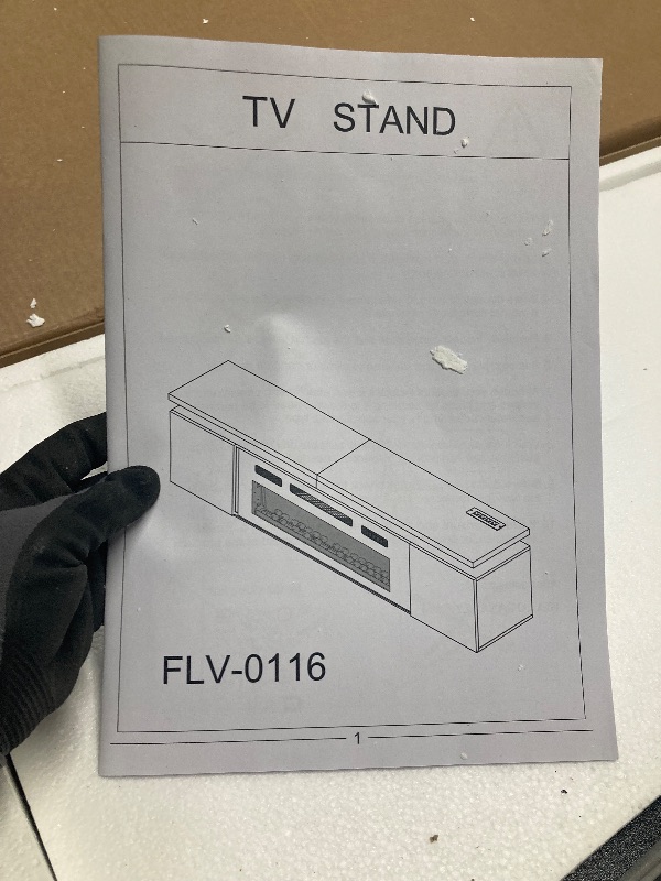 Photo 1 of *Box B ONLY* *HEAVY* *May have small scratches* TV Stand