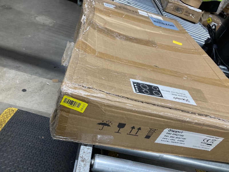 Photo 1 of *Dirty* Disaenvir 30 Inch Electric Cooktop - 4 Burner Electric Stove 6700W Built-in, 30" Radiant Ceramic Cook Top Konb & Touch Control, 99-Min Timer, Safety Lock, 220V - 240V Hard Wired, No Plug (Retro Knob)