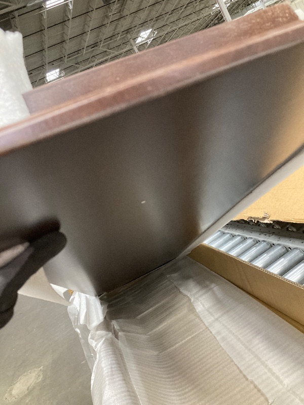 Photo 4 of DELAVIN 47 Inch Solid Wood Dining Bench, Table Bench for Bedroom, Midcentury Wooden Bench for Kitchen, Long Entryway Bench for Living Room, Walnut