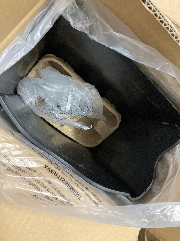 Photo 1 of *SELLING AS IS* *PARTS ONLY* Amazon Basics 6 Sheet Cross Cut Paper and Credit Card Home Office Shredder with 3.8 Gallon Bin, Black