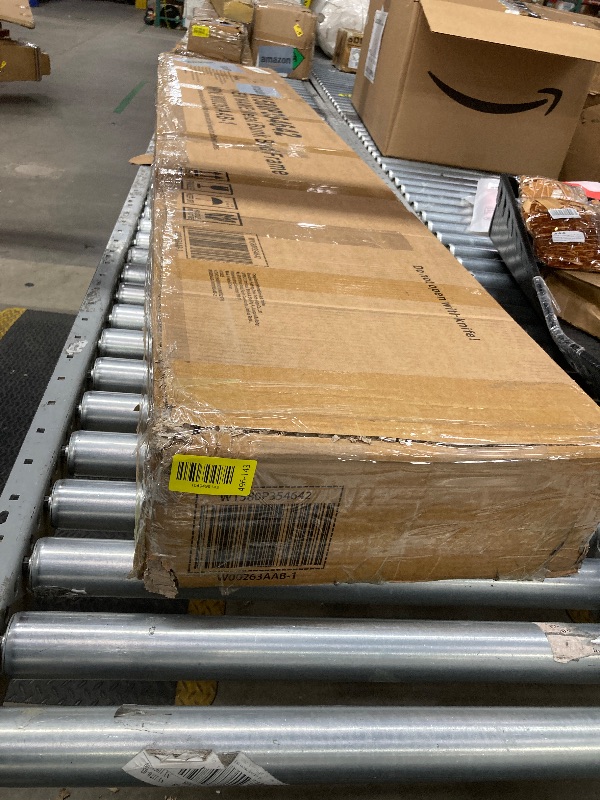 View 6 of ***BOX 1 OF 2 ONLY/INCOMPLETE SET***Bellemave Full XL Over Queen Bunk Bed for Adults, Full XL Over Queen Bunk Bed Frame with 2 Ladder and Full Length Guardrail, Easy Assemble, Mattress Not Included, Black