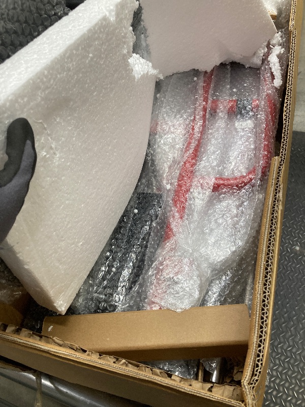 Photo 1 of *BOX 1/2 ONLY* GarveeLife Leg Press Hack Squat Machine, 2 in 1 Leg Press Machine for Home Gym with Linear Bearing, Specialty Hack Squat Machine with Calf Block for Full Lower Body Workout (Black/Red)