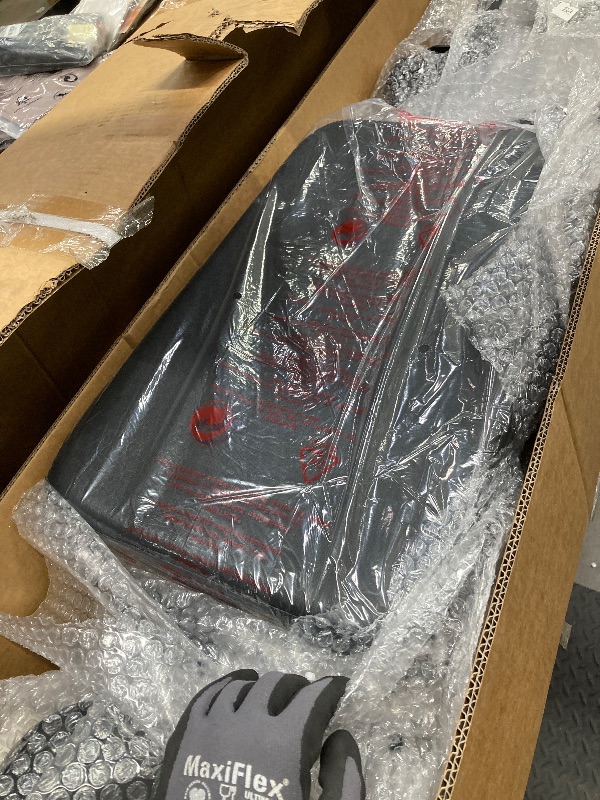 Photo 1 of *BOX 1/2 ONLY* GarveeLife Leg Press Hack Squat Machine, 2 in 1 Leg Press Machine for Home Gym with Linear Bearing, Specialty Hack Squat Machine with Calf Block for Full Lower Body Workout (Black/Red)