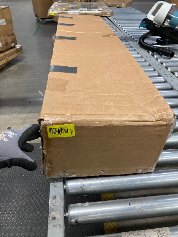 Photo 1 of **BOX HAS DAMAGE**YHB Black Front Lower Grille Compatible with 200 2015 2016 2017 Chrysler 200 w/Fog Lamps hole