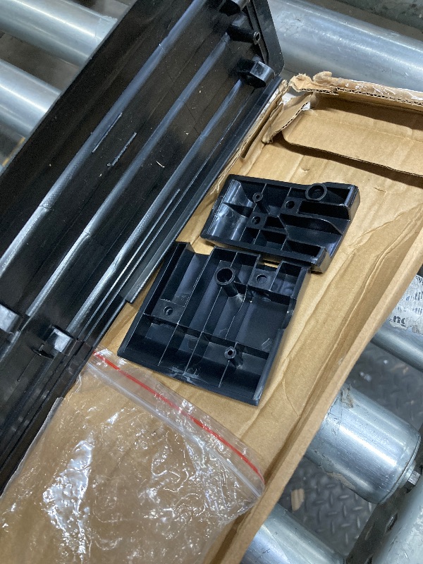 Photo 1 of *Hardware missing* RANSOTO Tailgate Molding Top Trim Cap Compatible with 2015 2016 2017 2018 2019 2020 Ford F-150 F150 Flexible Step Center Piece Protector Cover Replaces FO1904135