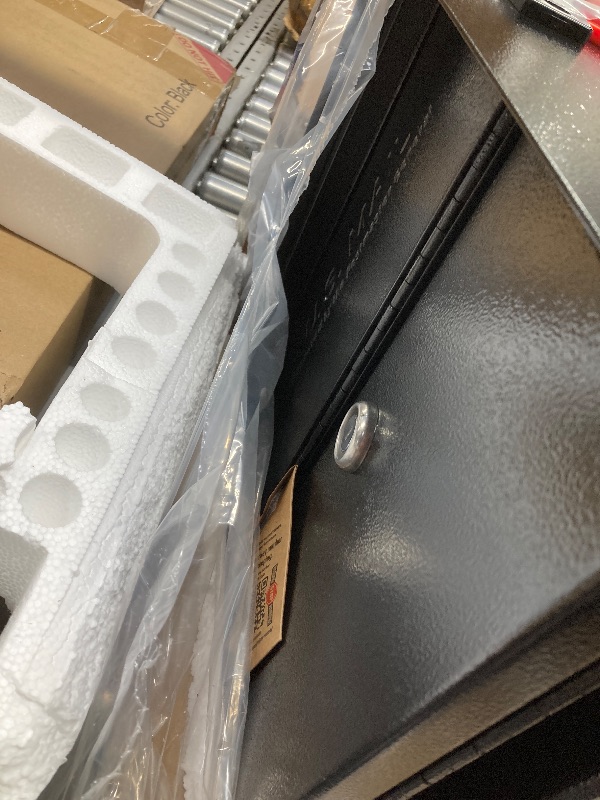 Photo 1 of *HEAVY* Mail Boss 7206 Package Master Curbside Locking Security Mailbox | Black,Medium