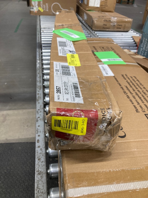 Photo 1 of *Missing feet attachments* Best Choice Products 4ft Prelit Colored Christmas Tree, Artificial Tree Holiday Decor w/ LED Lights - Pink Tinsel
