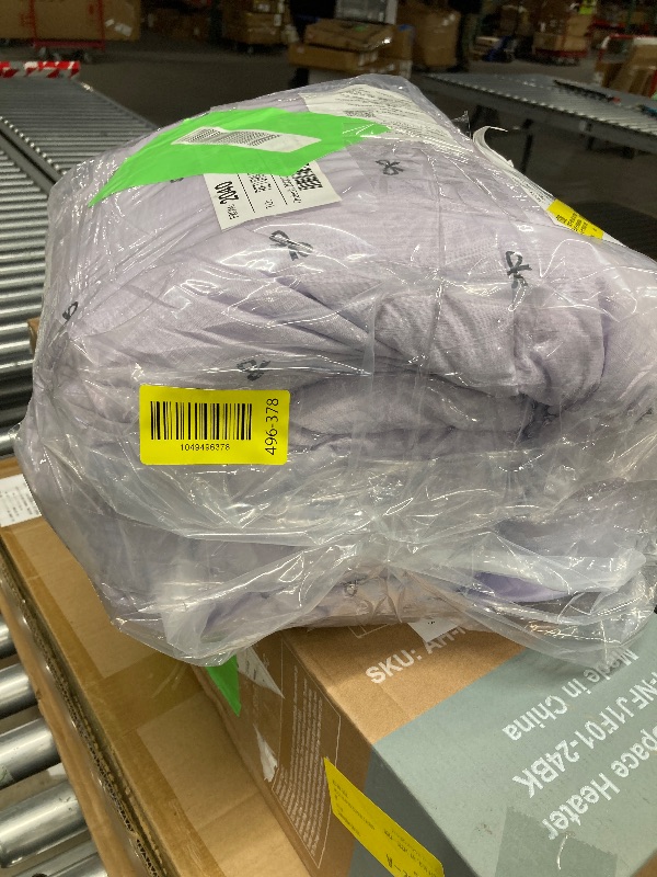 Photo 1 of *Unsure is anything is missing* Btargot 6-piece Purple Bows Comforter Set Full Ruffle Princess Style Bedding Set Bed in a Bag