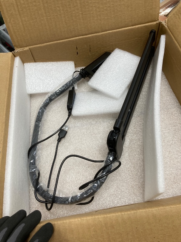 Photo 1 of ?Afaoiry Desk Lamp - 12W Ultra Bright Auto Dimming Desk Light, Multi-Angle Adjustment, 10-Level Dimmable
