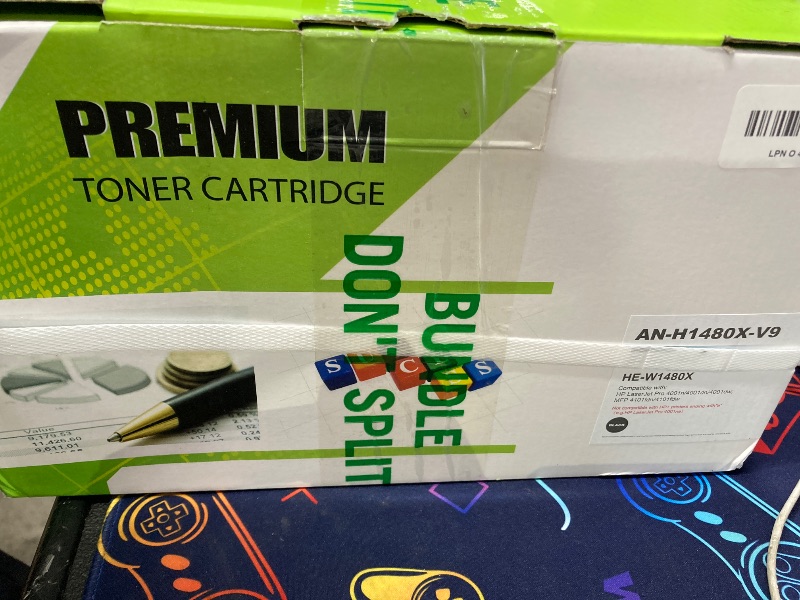 Photo 1 of 148X Toner Cartridges 2 Pack (19000 Pages) Compatible with LaserJet Pro 4001 MFP 4101 Series for HP 148X 148A W1480X High Yield Toner Work for Pro 4001dw 4001dn 4001n MFP 4101fdw 4101fdn Printer***NOT TESTED***