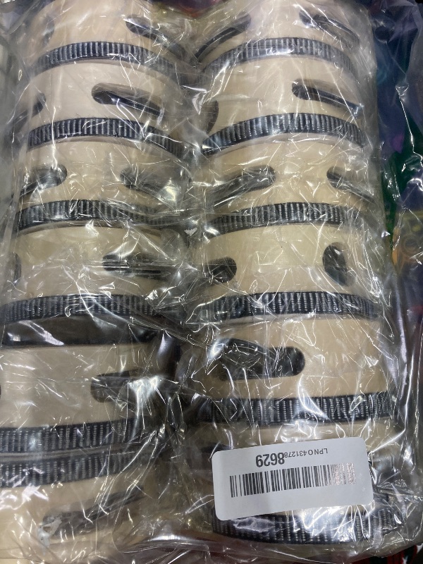 Photo 1 of 12 PCS 4 Inch Wedding Tambourines Bulk, Wedding Tambourine Drum for Adults, Wooden Hand Held Drum with Metal Jingles, Musical Educational Drums Instrument for Party, Church