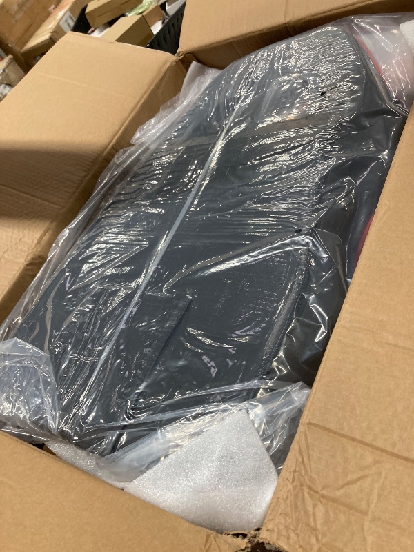 Photo 1 of ***Factory seal***
***Open to show***
JONPONY Big and Tall Gaming Chair, Ergonomic Design, Gamer Chair PU Leather with Footrest and Lumbar Support, High Back Office Chair Support 8 Hours Long Sitting, Computer Chair,Black RED