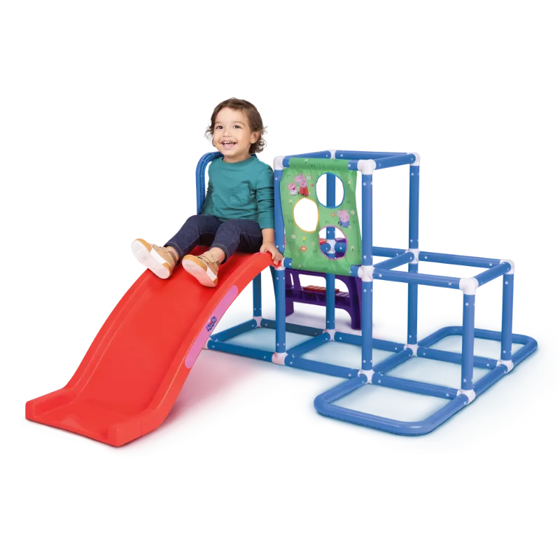 Photo 1 of ***Factory seal***

***Open to show***
Peppa Pig Children's Indoor and Outdoor Jungle Gym with Slide for Children Ages 2 to 6 Years
